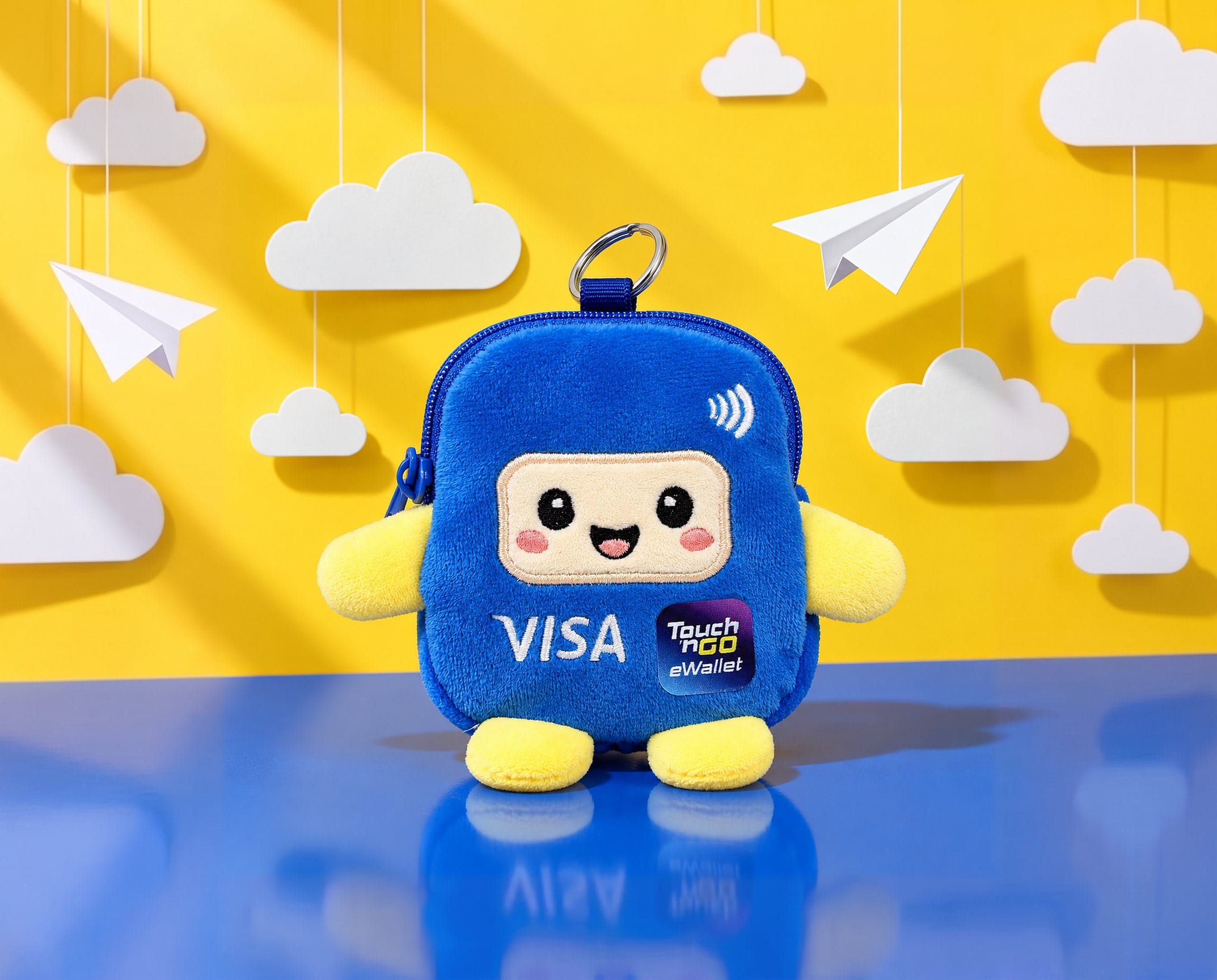 毛绒吉祥物 — 为 Touch ’n Go eWallet 制作