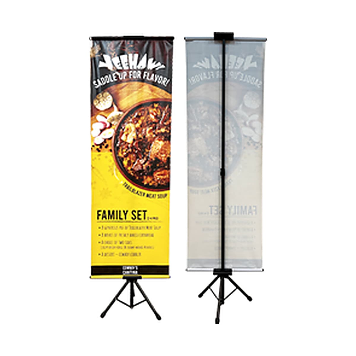 Bunting with Tripod Stand