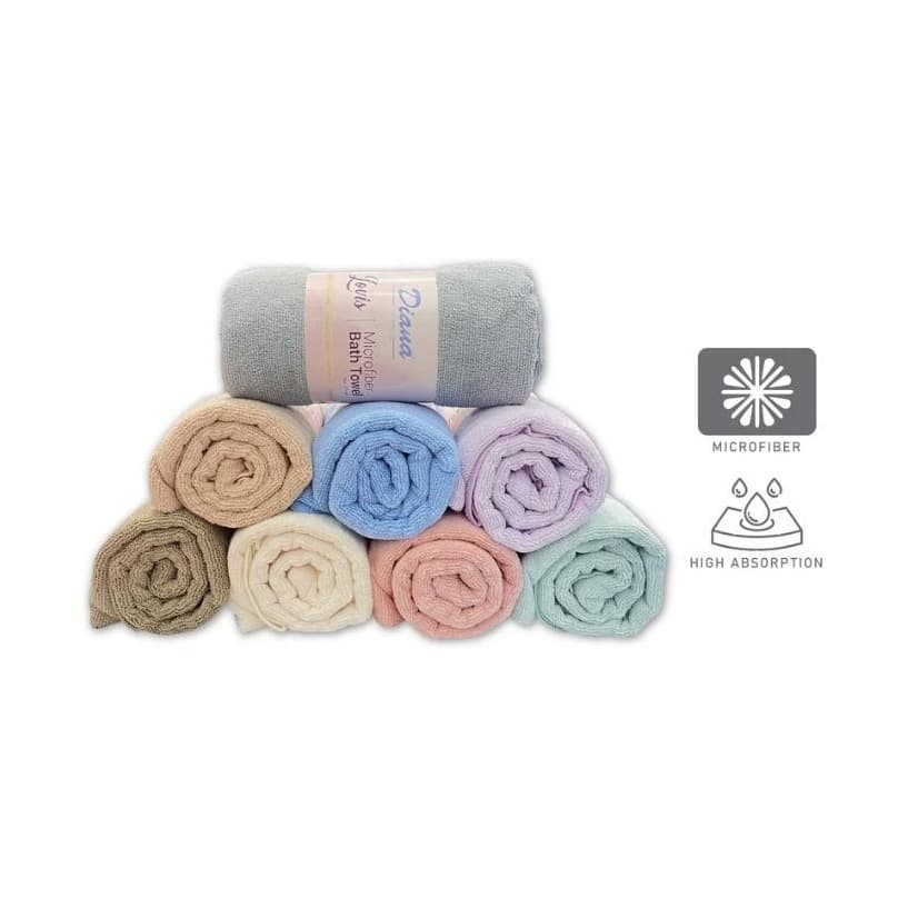 Diana Lovis Microfibre Bath Towel
