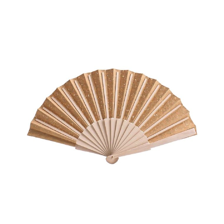 MILLET - Cork Fan With Wooden Handle