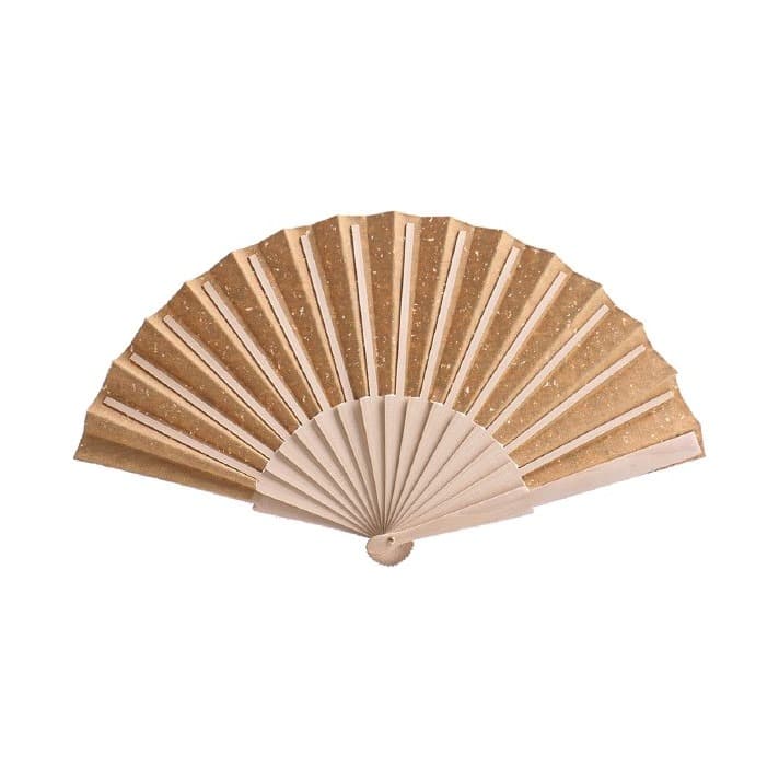 MILLET - Cork Fan With Wooden Handle