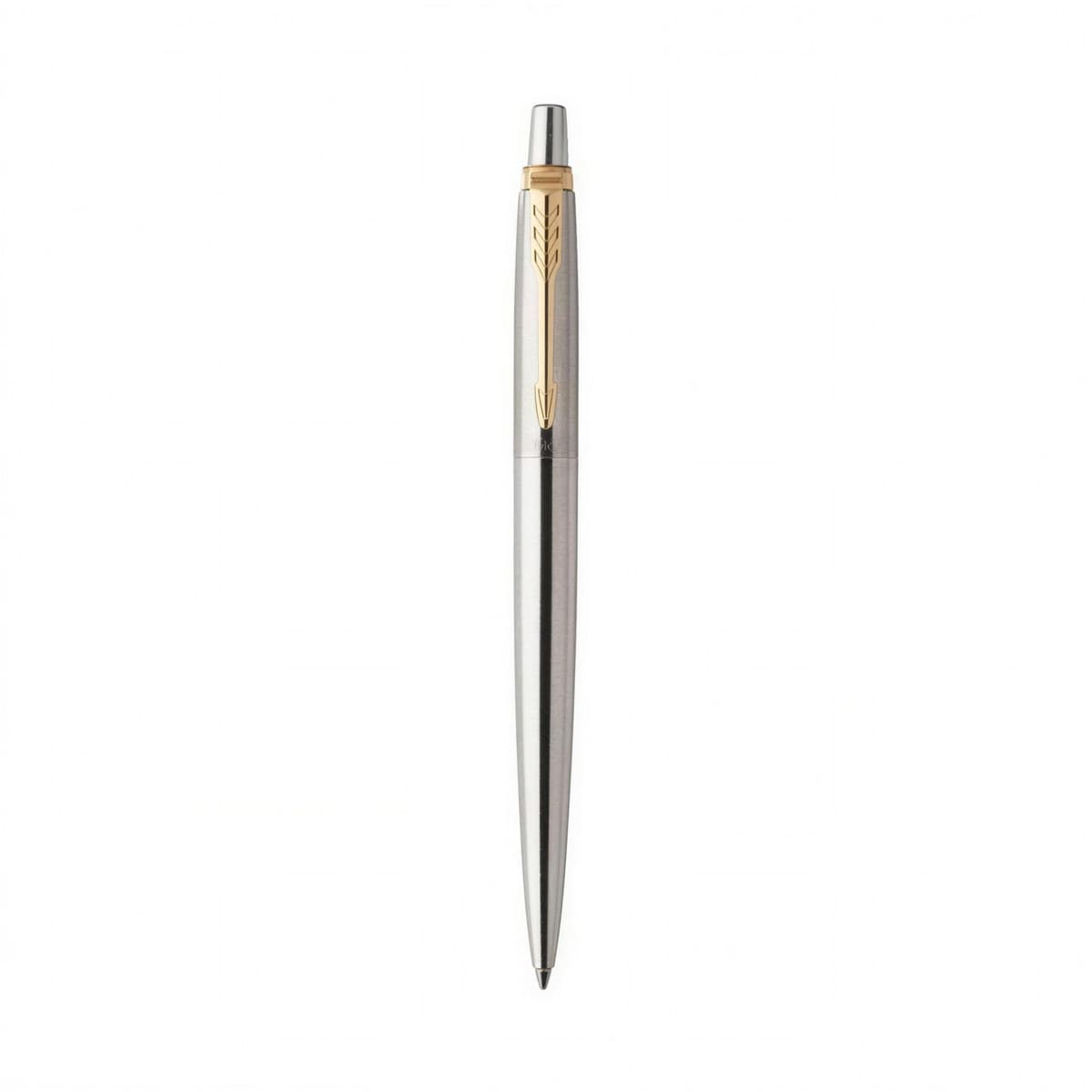 PARKER JOTTER STAINLESS STEEL GT BALLPOINT PEN MEDIUM BLACK TB