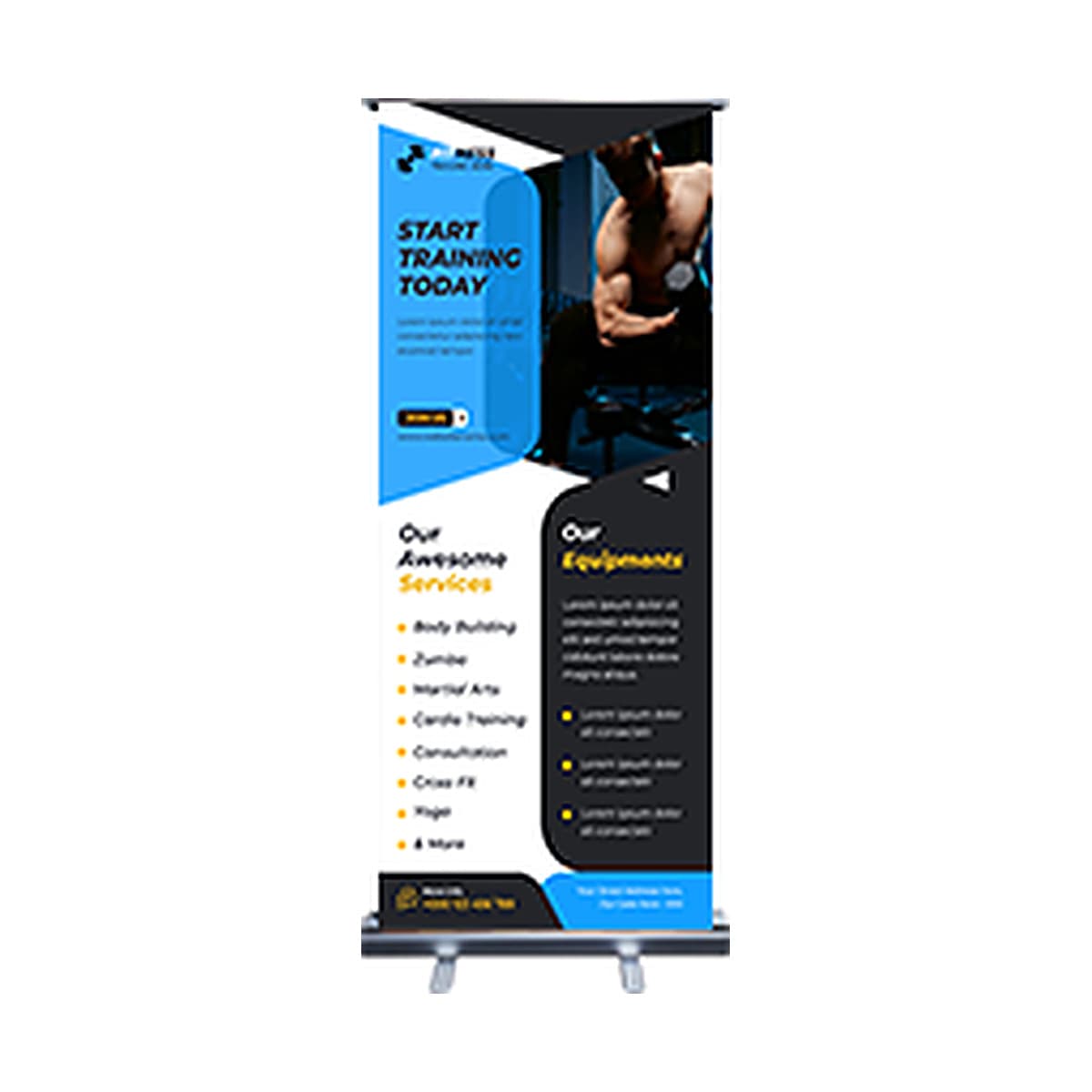 Roll-Up Stand