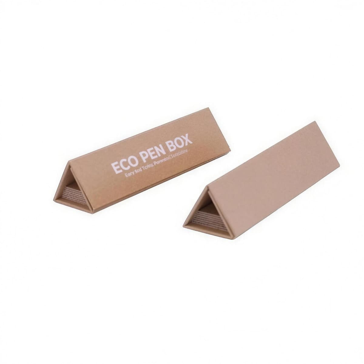 SANDSTONE - Triangle Corrugated Pen Box