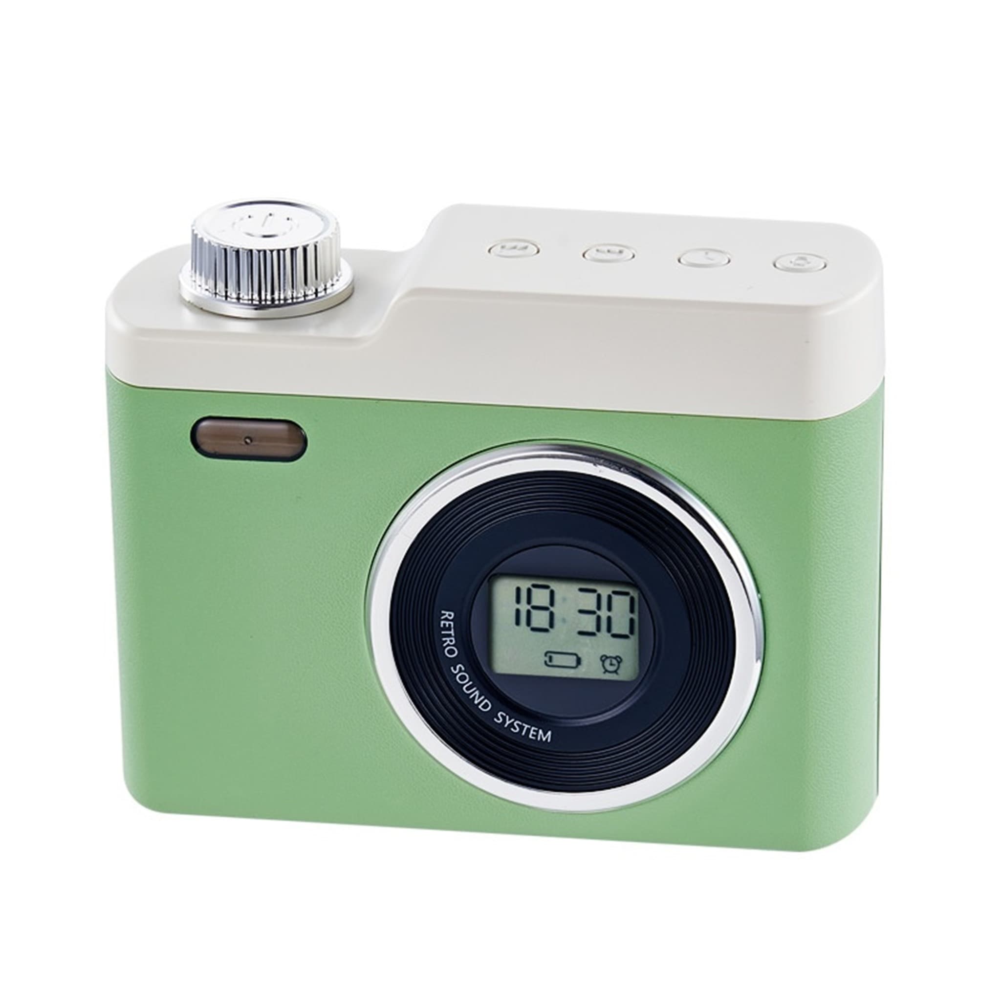 SHUTTER - Retro Camera Clock Speaker
